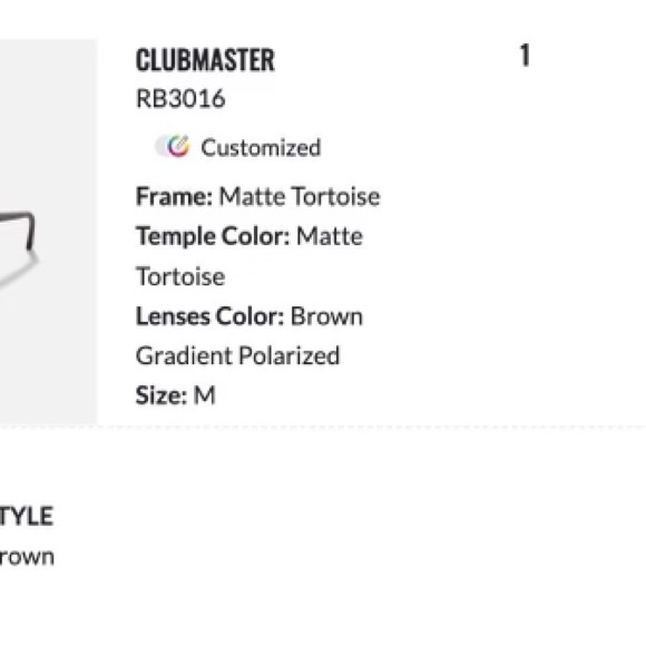 BRAND NEW Ray-Ban polarized Clubmaster Matte Tortoise - Picture 6 of 6